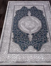 Ковер прямоугольный Quantum 03014g grey / grey | Турция