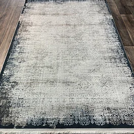 Ковер прямоугольный DECO 10135a_navy_grey | Турция