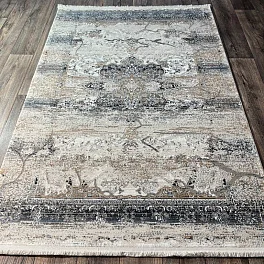 Ковер прямоугольный DECO 27086a_navy_grey | Турция