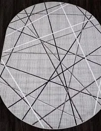 Ковер овальный Silver F395 GRAY | Россия