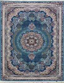 Ковёр Abrishim 36316A BLUE / BLUE  Иран