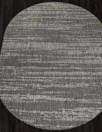 Ковер овальный kair S143 GRAY | Россия