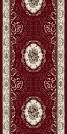 Ковровая дорожка Colizey D066 Red Дорожка
