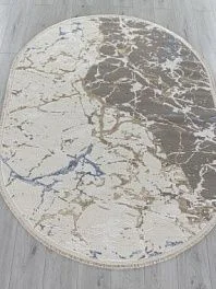 Ковер овальный mosso 27231a gry / blue | Турция