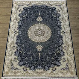 Ковер прямоугольный lavin  Linda Navy Blue  | Иран