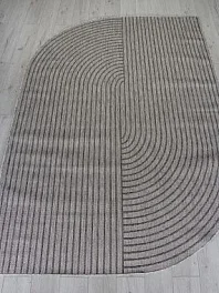 Ковер фигурный kair s149 light gray | Россия