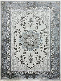 Ковер прямоугольный Art Majeur do23d_cream_hb_l_grey | Турция