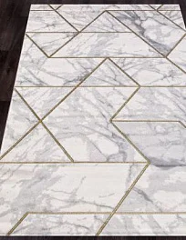 Ковер прямоугольный Omega 04457g gold / gold | Турция
