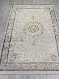 Ковер прямоугольный delina a051a light grey shrink / dark grey shrink | Турция