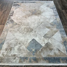 Ковер прямоугольный DECO 23751b_navy_grey | Турция