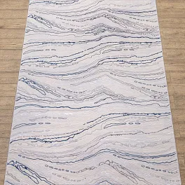 Ковер прямоугольный aruna F592Aw Beige / D.blue | Турция
