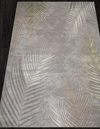 Ковер прямоугольный Liman f167 gray-green | Россия