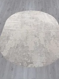 Ковер овальный Liman f169 cream-gray | Россия