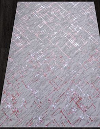 Ковер прямоугольный Liman f164 gray-pink | Россия