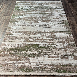 Ковер прямоугольный DECO 10132a_green_beige | Турция