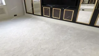 Укладка и монтаж коврового покрытия в гардеробной комнате